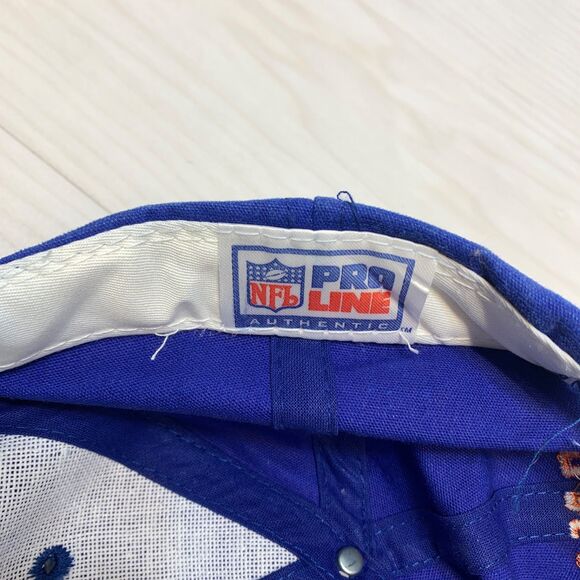 Vtg Denver Broncos Sports Specialties Cap Pro Line Logo Strap Back Football Hat main image 5